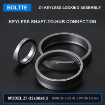 BOLTTE Z1-32x36x6.3 Z1 keyless locking assembly