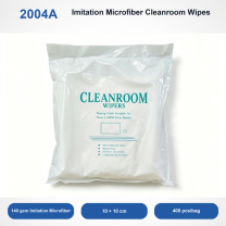 2004A Imitation Microfiber Cleanroom Wipes, 10 × 10 cm, 400 pcs/bag