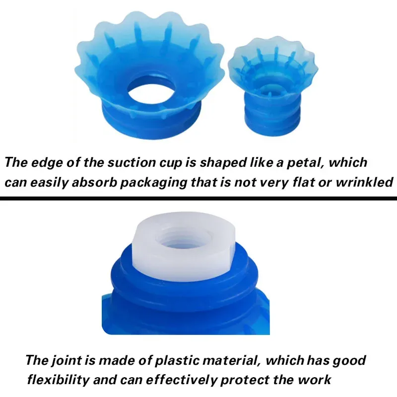 Open bag vacuum suction cup industrial STP35S/60S suction soft packaging silicone mechanical arm accessories suction nozzle lip-BOLTTE