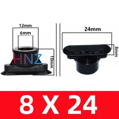 Oval type long strip type imported anti-static high temperature resistant silicone rubber vacuum cup industrial 6X18 8X24 10X30