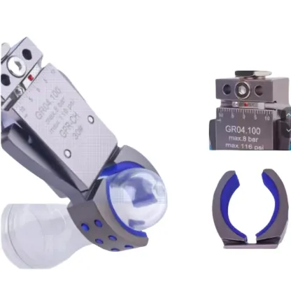 Robot Pipe Round Preform Clamp with Magnetic Induction Mini Pneumatic Clamp GPR-CH30/40/50/60