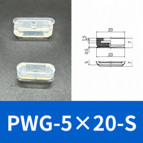 PFG/PWG Oval Vacuum Suction Cups & Mounting Fittings, Silicone/NBR