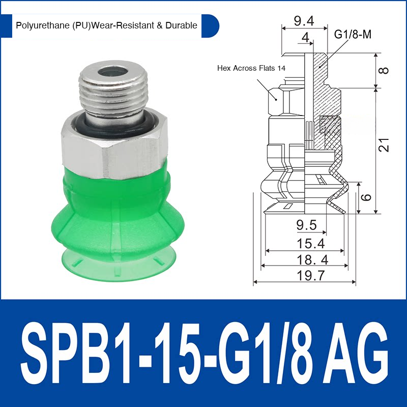 24_SPB1-15-G18-AG External Thread | clean product image