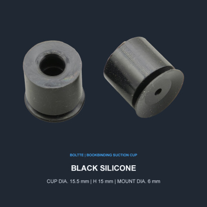Bookbinding Machine Suction Cups | Silicone, Latex & Polyurethane