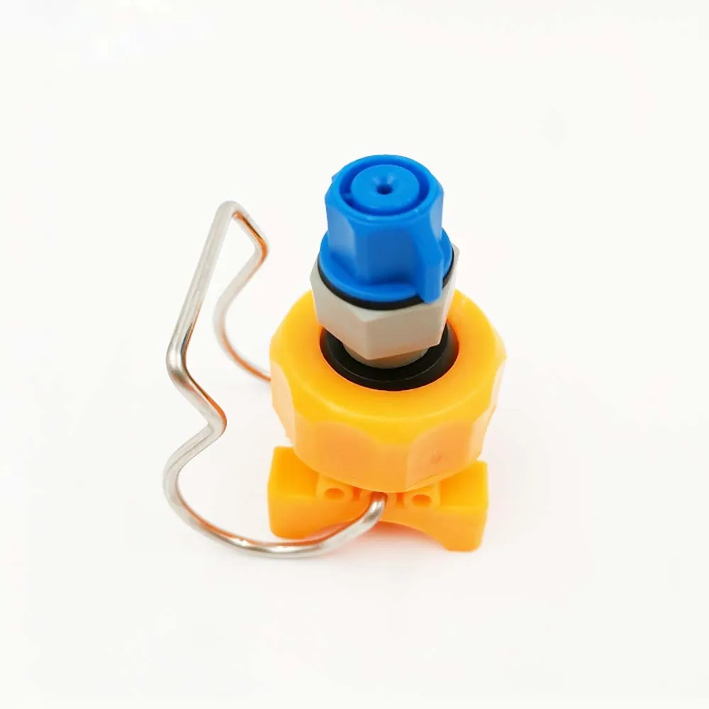 Clip Button Nozzle Front Treatment Buckle Coating Industrial Cleaning PP Universal Adjustable Spherical Conical Spray Head