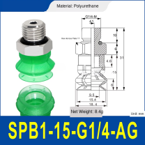 25_SPB1-15-G14-AG External Thread | clean product image