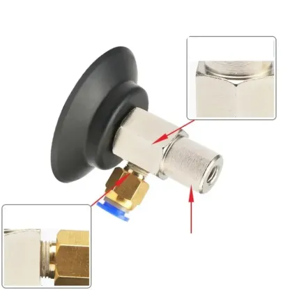 Pneumatic Vacuum Suction Cup Heavy-duty Sucker PFG PFYK-60 Large Power Silicone & NBR Mechanical Arm Robot Automation Tools-BOLTTE