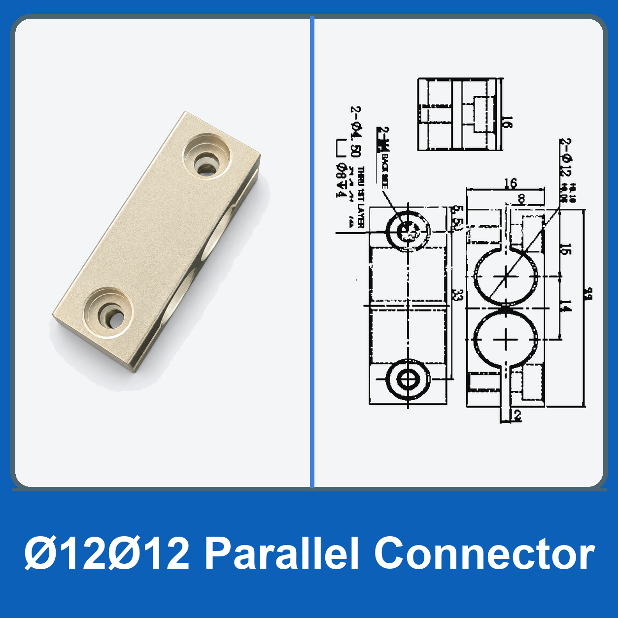 Robot Gripper Fixture Mounting Rods, Sliding Brackets & Rotary Connectors