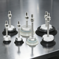 ZPT-H Heavy-Duty Spring-Loaded Vacuum Cup Assemblies, 32–125 mm