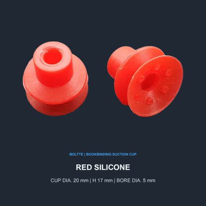 Bookbinding Machine Suction Cups | Silicone, Latex & Polyurethane