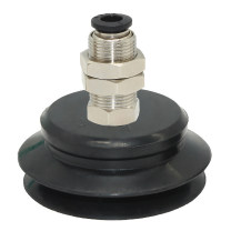 PBK Series Vacuum Cup Holders, 6–50 mm, Silicone or Nitrile