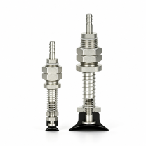 V-WEH11 / V-WEH12 Vacuum Cups with Rear-Entry Spring Holders — M5–M16, D2–D95