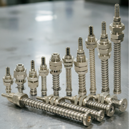 Top-Port Spring-Loaded Vacuum Cup Buffer Mounts and Mounting Adapters (M9/M11/M14)