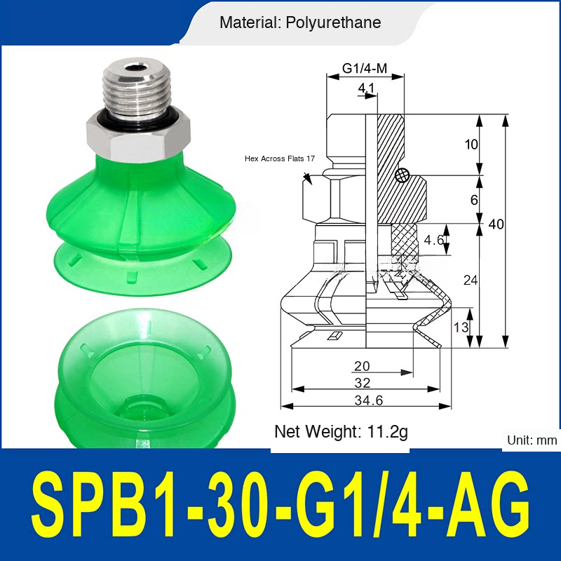31_SPB1-30-G14-AG External Thread | clean product image