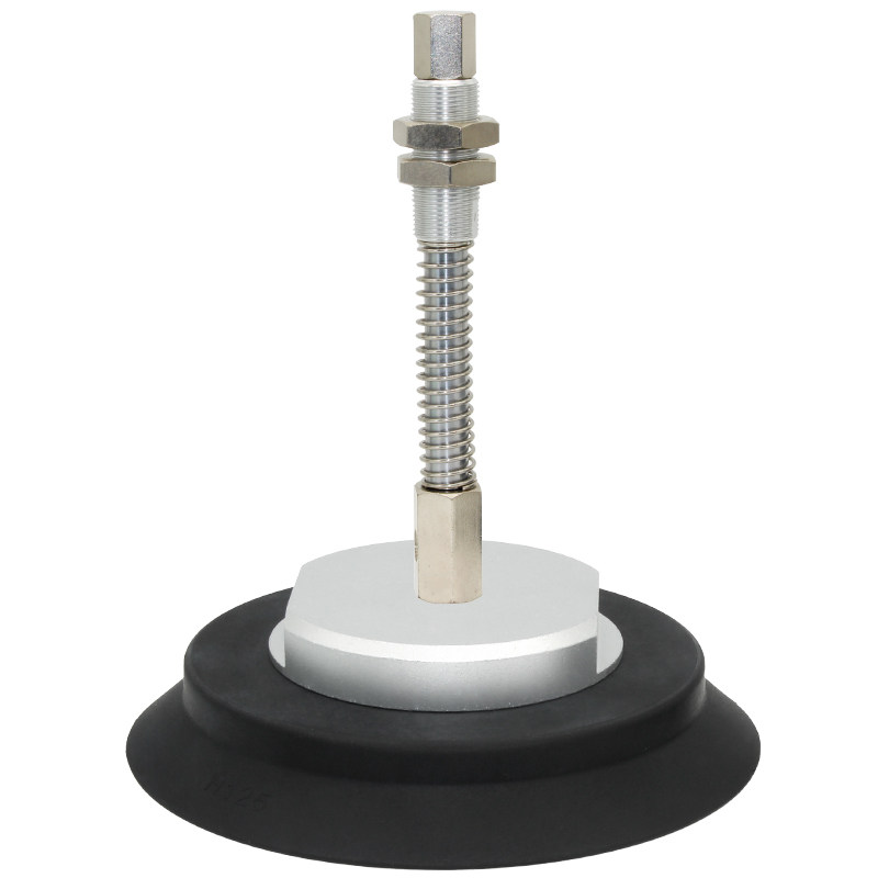 ZPX-H Heavy-Duty Vacuum Cups with Spring Buffer Mounts, B01-A22 (63–125 mm)