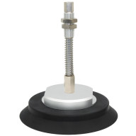 ZPX-H Heavy-Duty Vacuum Cups with Spring Buffer Mounts, B01-A22 (63–125 mm)