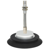 ZPX-H Heavy-Duty Vacuum Cups with Spring Buffer Mounts, B01-A22 (63–125 mm)