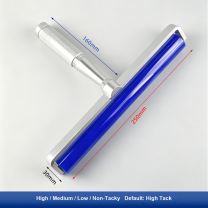 10 in (250 mm) All-Aluminum Handle for silicone tacky roller and dust-removal system