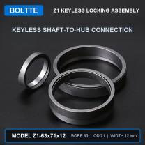 BOLTTE Z1-63x71x12 Z1 keyless locking assembly