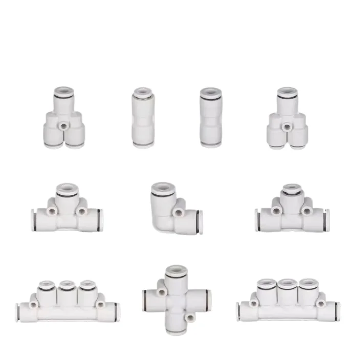 White gas quick-connect fitting-BOLTTE