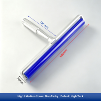 12 in (300 mm) All-Aluminum Handle for silicone tacky roller and dust-removal system
