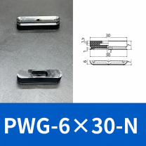 PFG/PWG Oval Vacuum Suction Cups & Mounting Fittings, Silicone/NBR