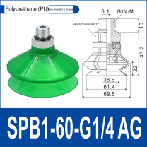 34_SPB1-60-G14-AG External Thread | clean product image