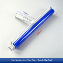16 in (400 mm) All-Aluminum Handle for silicone tacky roller and dust-removal system