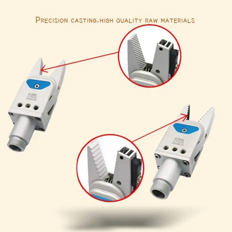 CRG Pneumatic Accessories Cylinder Jaw Mini Clamp GR20B-20-CP Injection Molding Machine Manipulator Nozzle Clamp Induction-BOLTTE