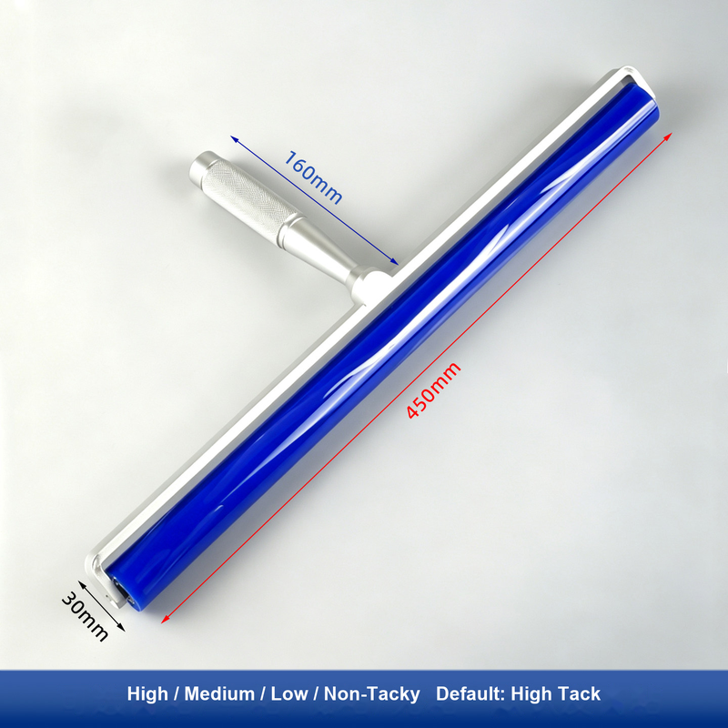 18 in (450 mm) All-Aluminum Handle for silicone tacky roller and dust-removal system
