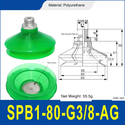 36_SPB1-80-G38-AG External Thread | clean product image