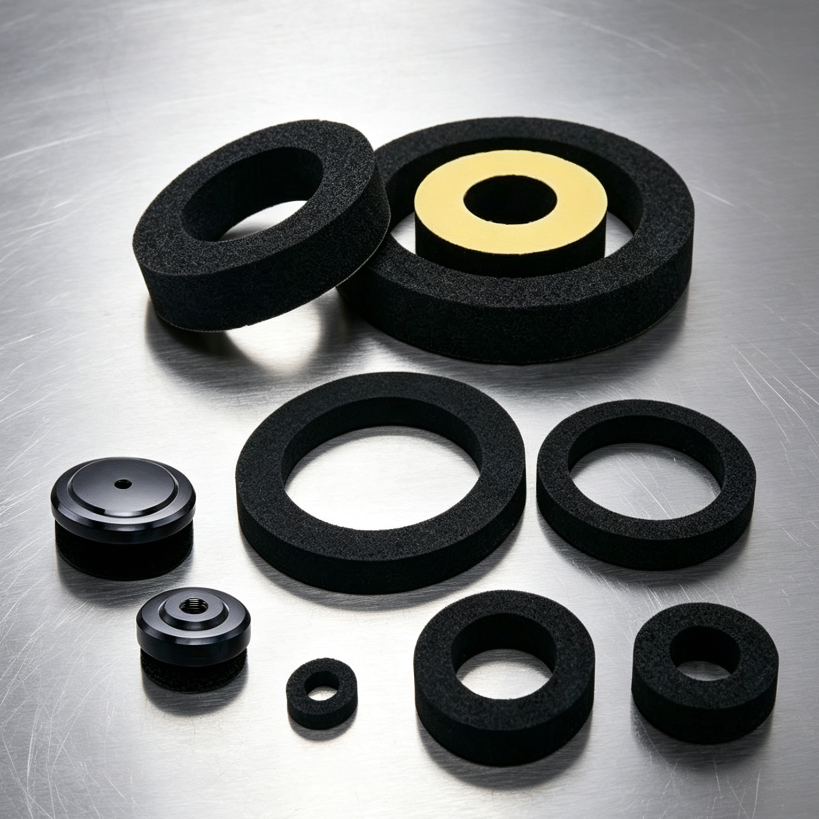 Foam Rings & CLK Vacuum Suction Cup Assemblies