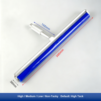 20 in (500 mm) All-Aluminum Handle for silicone tacky roller and dust-removal system