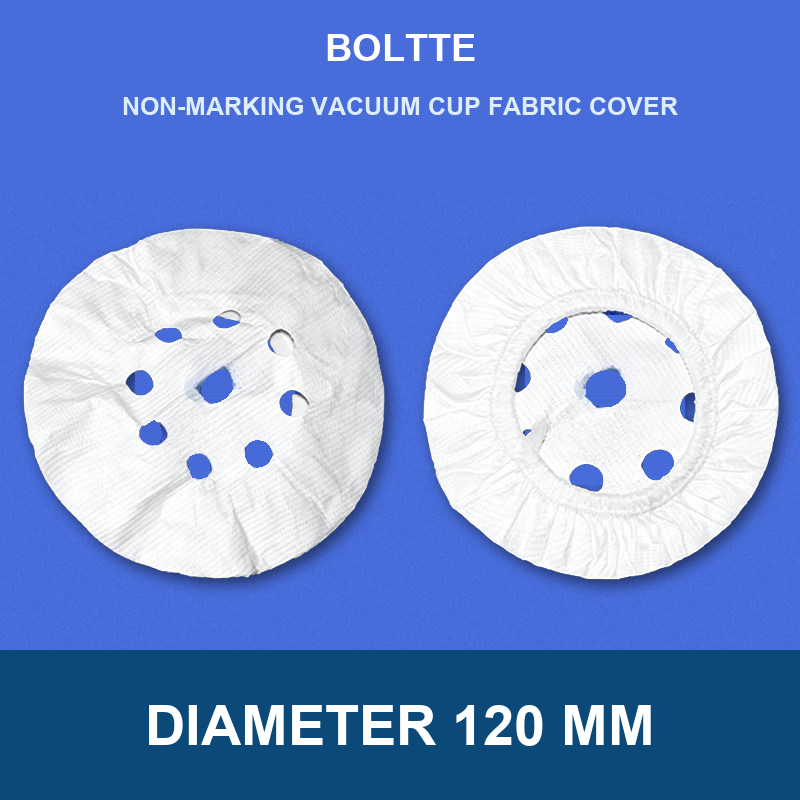 Diameter 120 mm non-marking vacuum cup fabric cover