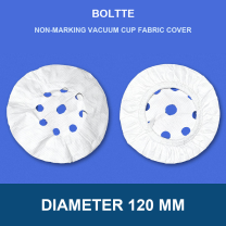 Diameter 120 mm non-marking vacuum cup fabric cover
