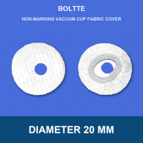 Diameter 20 mm non-marking vacuum cup fabric cover