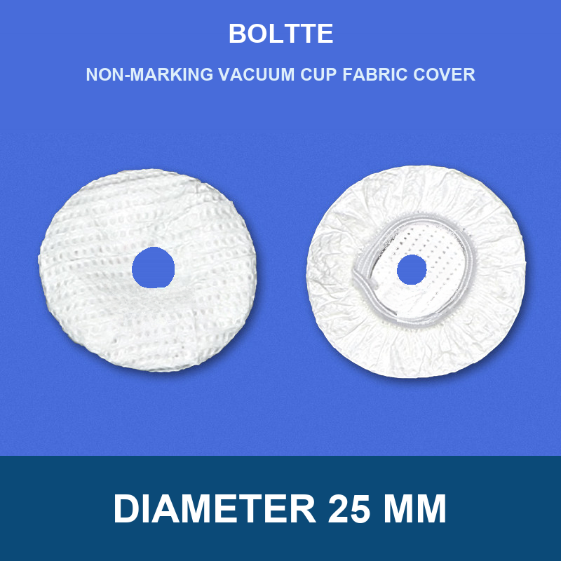 Diameter 25 mm non-marking vacuum cup fabric cover