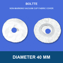 Diameter 40 mm non-marking vacuum cup fabric cover