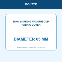 Diameter 65 mm vacuum cup fabric cover model identification card