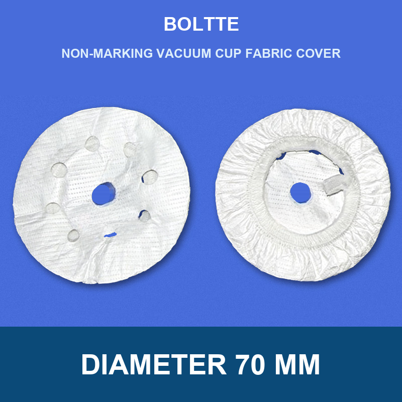 Diameter 70 mm non-marking vacuum cup fabric cover