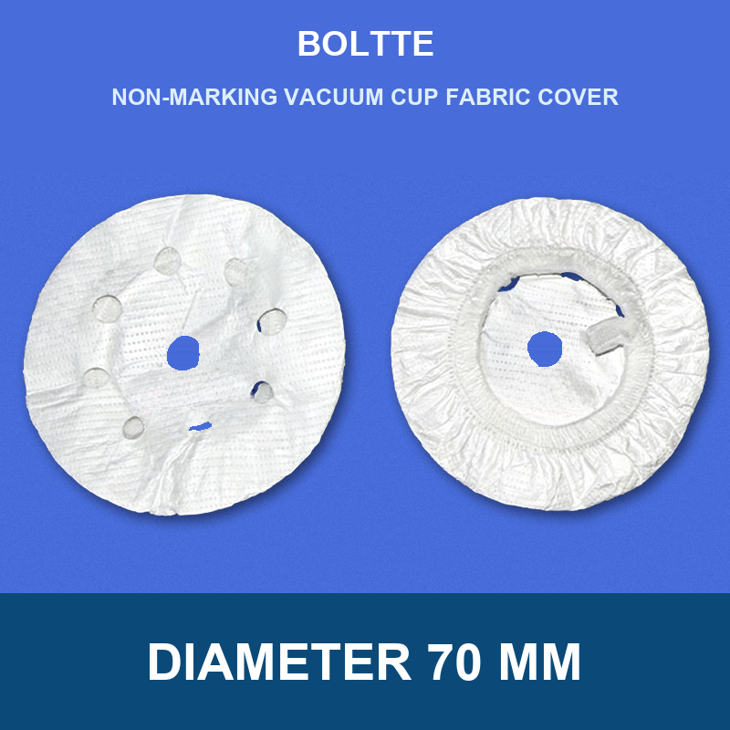 Diameter 70 mm non-marking vacuum cup fabric cover