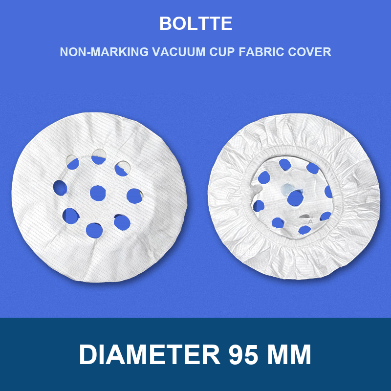 Diameter 95 mm non-marking vacuum cup fabric cover