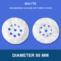 Diameter 95 mm non-marking vacuum cup fabric cover