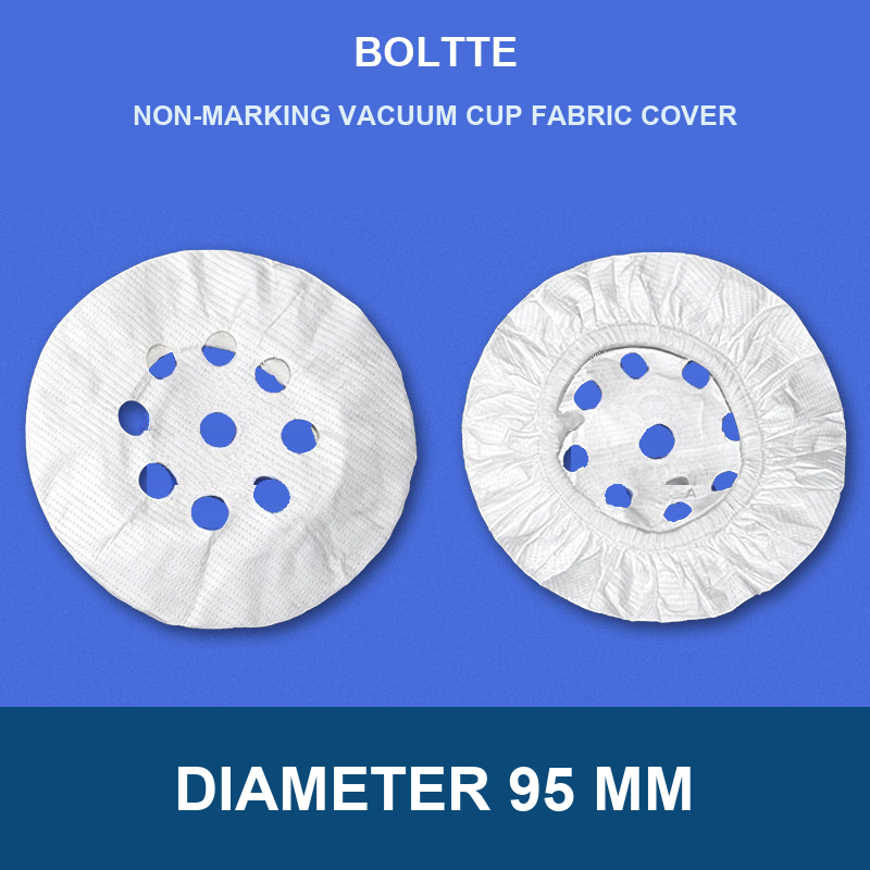 Diameter 95 mm non-marking vacuum cup fabric cover