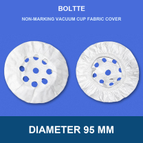 Diameter 95 mm non-marking vacuum cup fabric cover
