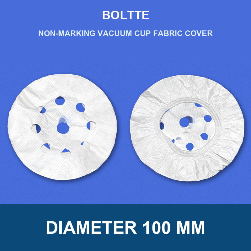 Diameter 100 mm non-marking vacuum cup fabric cover