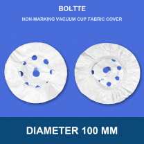 Diameter 100 mm non-marking vacuum cup fabric cover