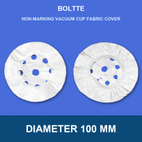 Diameter 100 mm non-marking vacuum cup fabric cover