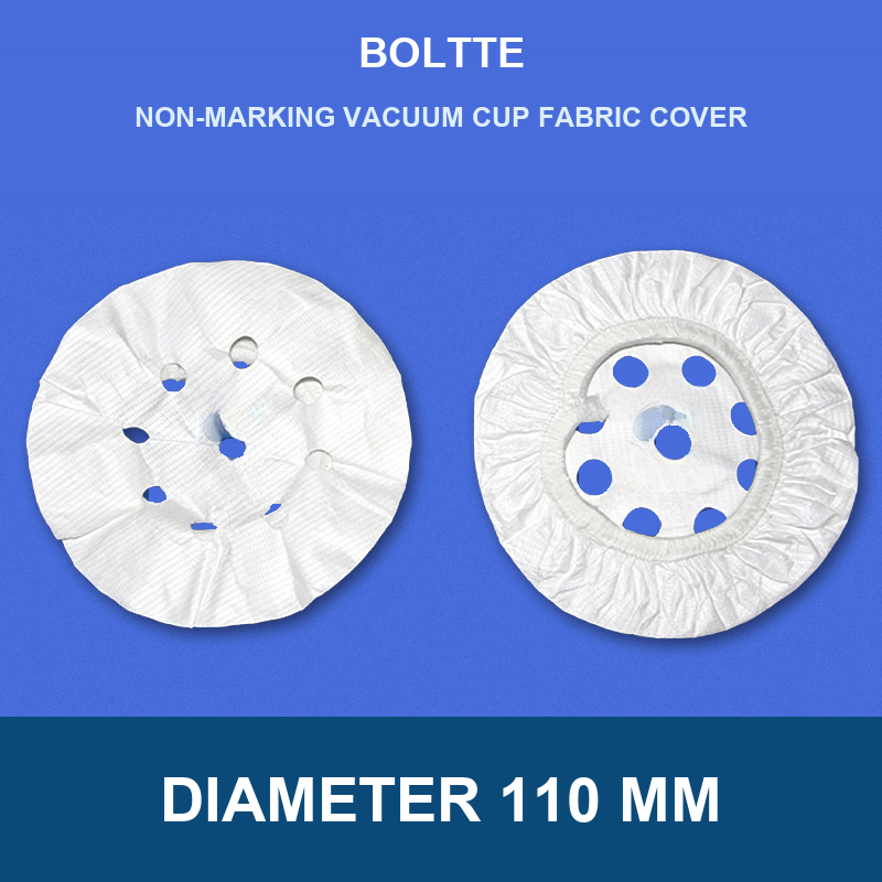 Diameter 110 mm non-marking vacuum cup fabric cover