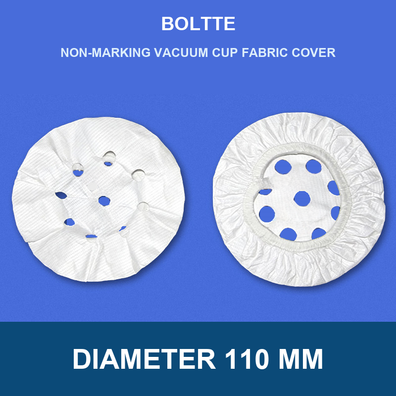 Diameter 110 mm non-marking vacuum cup fabric cover